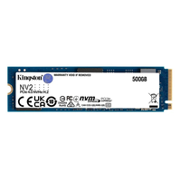 Ssd Nvme 500 Gb Kingston Nv2 Snv2S/500G, 4.0, Lê: 3.500 Mb/S, Grava: 2.100 Mb/S - Imagem do Produto