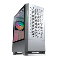 GABINETE GAMER COUGAR MX430 AIR RGB, MID-TOWER, LATERAL DE VIDRO, COM 3 FANS, BRANCO, 3851C60.0002 - Imagem do Produto