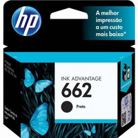 Cartucho De Tinta Hp 662 Preto Cz103Ab 2ml - Imagem do Produto