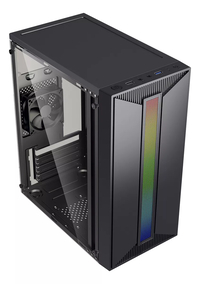 Gabinete Gamer Rgb Bg 042 Bluecase C/ 1 Fan Mini Tower Blaze Cor Preto - Imagem do Produto