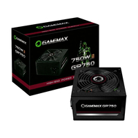 Fonte Gamemax ATX, 750W, 80 Plus Bronze, PFC Ativo, Preta - GP750 - Imagem do Produto