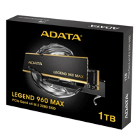 Ssd Nvme 1Tb Adata Legend 960 Max 4.0 Aleg-960M-1Tcs, Lê: 7.400 Mb/S, Grava: 6.800 Mb/S, Tlg4000, Ps5 - Imagem do Produto