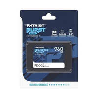 Ssd Sata3 960Gb Patriot Burst Elite Pbe960Gs25Ssdr, Lê: 450 Mb/S, Grava: 320 Mb/S - Imagem do Produto