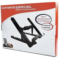 Suporte Para Notebook Até 15,6", Masticmol St35, Md9 9179, Preto - Imagem do Produto