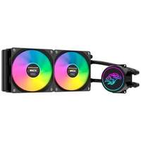 Watercooler Kmex Wac6, 2Fans x 120Mm, Rgb, Preto, Gar: T3M - Imagem do Produto