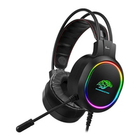 Headset Gamer Kmex Ar43, Usb, 7.1 Virtual, Preto, Com Microfone, Led Rgb, Ar43000S71Ppb0x - Imagem do Produto