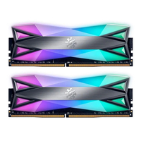 Memória Desktop Ddr4 08Gb/3200 Mhz Adata Xpg Spectrix D60G, Rgb, Cl 16, 1.35V, Ax4U32008G16A-St60 - Imagem do Produto