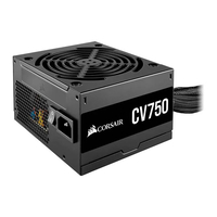 FONTE CORSAIR CV 750, 750W, 80 PLUS BRONZE, PRETO, CP-9020237-BR - Imagem do Produto