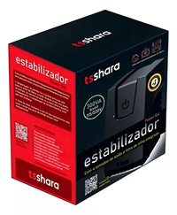 Estabilizador 0300 Va Tsshara Powerest 9101, Entrada Bivolt, Saída 115V, 4 Tomadas - Imagem do Produto