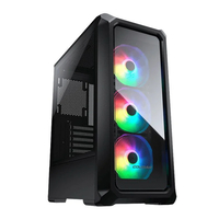 Gabinete Gamer Cougar 385Cc50.0003 Archon 2 Black, 3 Fans, Rgb, Sem Fonte, Vidro Temperado, Preto - Imagem do Produto