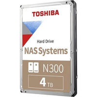 Hd Nas 04 Tb Toshiba Hdwg440Xzsta N300, Sata 3, 7200 Rpm, 256 Mb, 3.5'' - Imagem do Produto