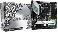 PLACA MÃE ASROCK B550M STEEL LEGEND, CHIPSET B550, AMD AM4, MATX, DDR4 - Imagem do Produto