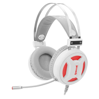 Headset Gamer Redragon Minos Lunar White, USB, Driver 50mm, Plug And Play, Branco - H210W - Imagem do Produto