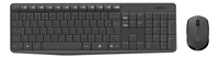 Kit Teclado E Mouse Sem Fio Logitech Mk235, Resistente À Água, Cinza, Abnt2, 920-007903 - Imagem do Produto