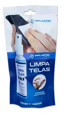 Limpa Telas Implastec, Spray, 60Ml, Md9 7305 - Imagem do Produto