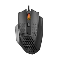 Mouse Gamer Redragon M722, 12.400 Dpi, Bomber, Preto - Imagem do Produto