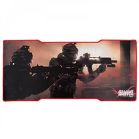 Mousepad Gamer Kmex Fx-X8035 Swat, 80 X 35Cm, Excelente Fixação, Borda Costurada - Imagem do Produto