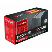 Nobreak 1400 Va Tsshara Universal Xpro 4513, 1Bs, Entrada: Bivolt, Saída: 115 V, 6 Tomadas, 07 Amperes - Imagem do Produto