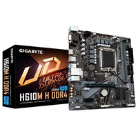 Placa Mãe 1700 12ª, 13ª Geração Gigabyte H610M H, Ddr4 64Gb, Nvme, Hdmi, Vga - Imagem do Produto