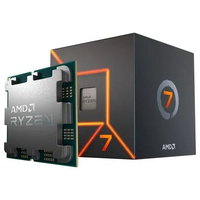 Processador Am5 Amd Ryzen 7 7700, 3.8 Ghz, Max Turbo 5.3 Ghz, 040 Mb Cache, Com Vídeo Integrado, Com Cooler - Imagem do Produto