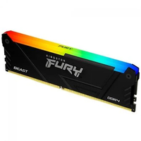 Memória Desktop Ddr4 08Gb/2666 Mhz Kingston Fury Beast Kf426C16Bba/8, Rgb, Cl 16 - Imagem do Produto