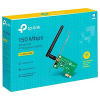 Placa De Rede Pci Express Tp-Link Tl-Wn781Nd, Wireless, Single Band 2.4 Ghz, 150 Mb/S, 1 Antena - Imagem do Produto