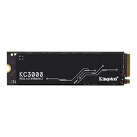 SSD Kingston KC3000, 1 TB, M.2 2280, PCIe 4.0 x4, NVMe, Leitura: 7000 MB/s, Gravação: 6000 MB/s, Preto - SKC3000S/1024G - Imagem do Produto