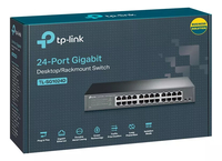 Switch 24 Portas Tp-Link Tl-Sg1024D, Gigabit 10/100/1000 Mbps, Rack - Imagem do Produto