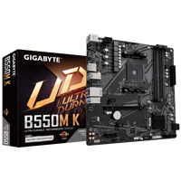 Placa Mãe Gigabyte B550M K, Chipset B550, AMD AM4, mATX, DDR4 - Imagem do Produto