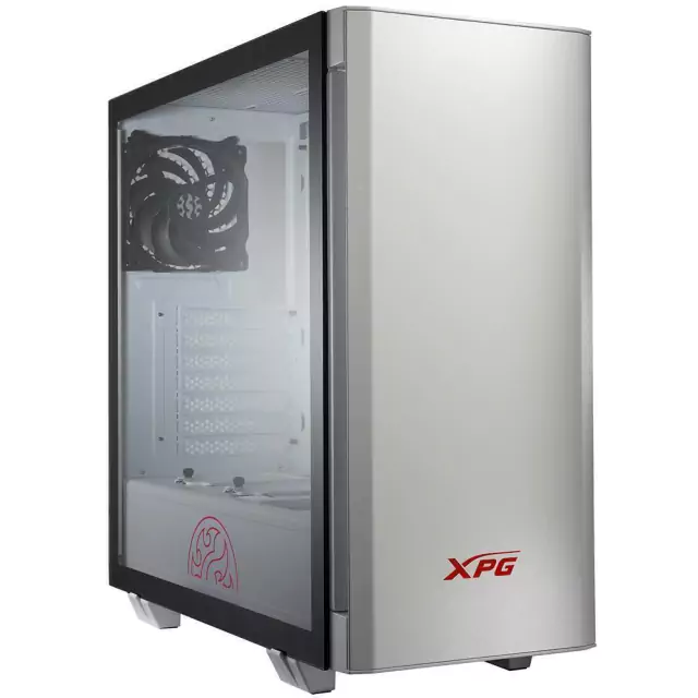 Gabinete Gamer Xpg Invader 15260045, 2 Fans, Rgb, Sem Fonte, Vidro Temperado, Branco - Imagem do Produto