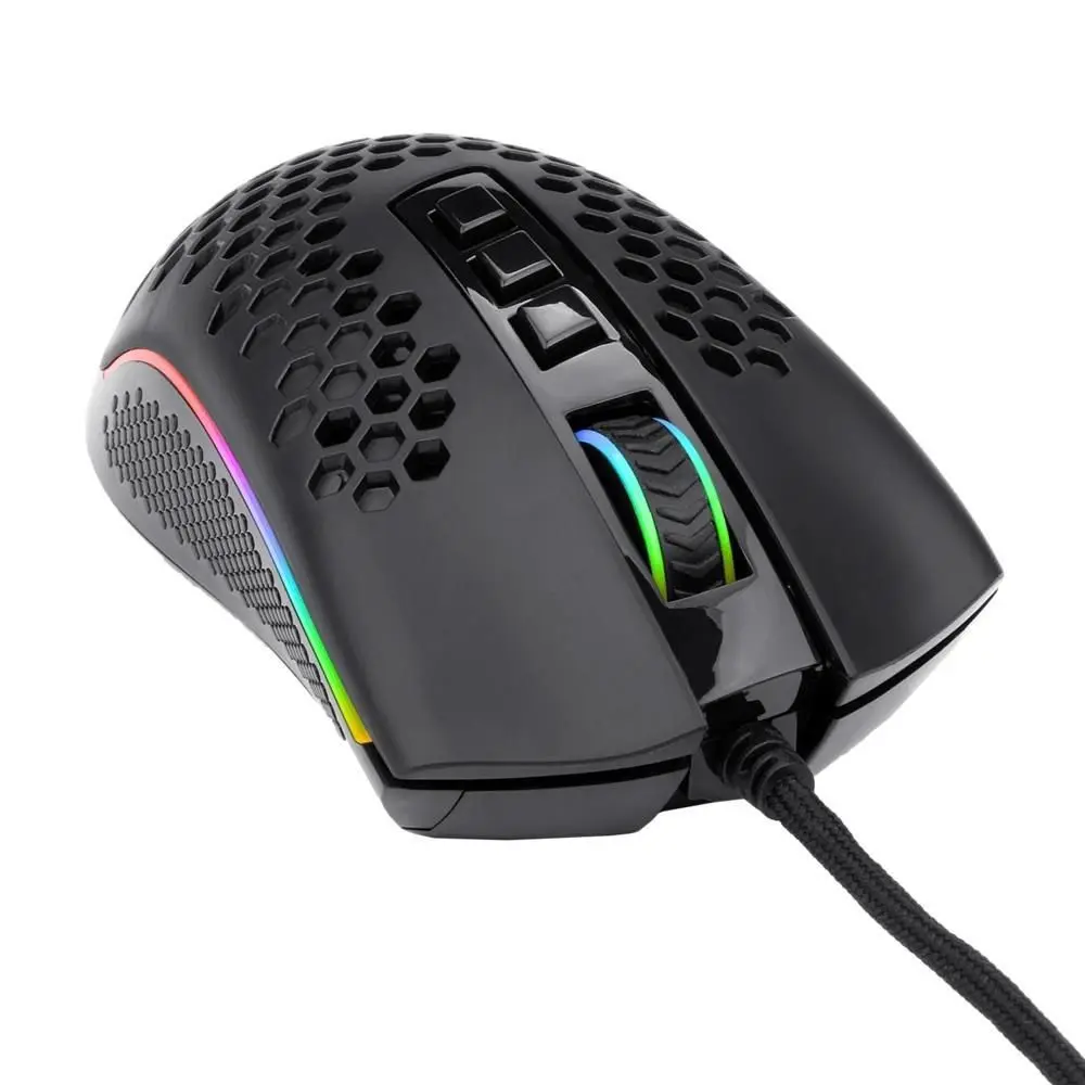 Mouse Gamer Redragon M808-Rgb, 12.400 Dpi, Storm, Rgb, Preto, Gar: T9M - Imagem do Produto