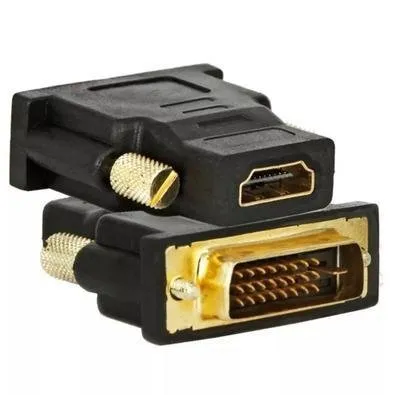 Adaptador Dvi-D Macho X Hdmi Fêmea, Dual Link 24+1, Md9 7239 - Imagem do Produto