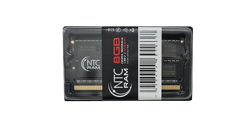 Memória Notebook Ddr3 08Gb/1600Mhz Ntc, 1.35V, Ntckf1600Nd3-8Gb - Imagem do Produto