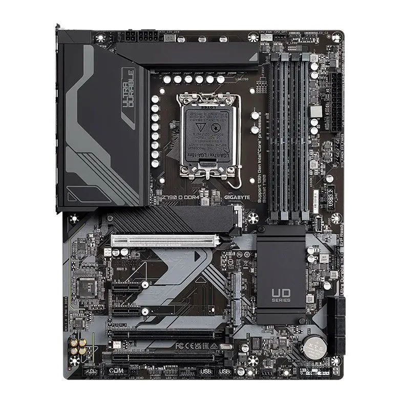 Placa Mãe 1700 12ª, 13ª, 14ª Geração Gigabyte Z790 D, Ddr4 128Gb, Hdmi, Usb3.2, M2/Nvme, Gar: T9M - Imagem do Produto