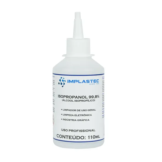 Álcool Isopropílico 99,8%, 0110 Ml, Implastec Md9 5417 - Imagem do Produto