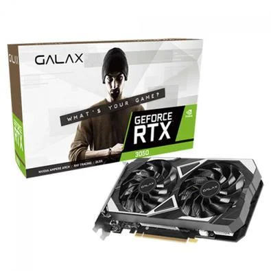 Placa De Vídeo Geforce Ddr6 06Gb/096 Bits Rtx 3050 Ex Galax, 2 Fans, Displayport, Hdmi, 35Nrldmd9Oex, Gar: FAB - Imagem do Produto