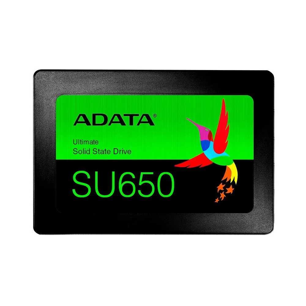 Ssd Sata3 240 Gb Adata Asu650Ss-240Gt-R, Lê: 520 Mb/S, Grava: 450 Mb/S - Imagem do Produto