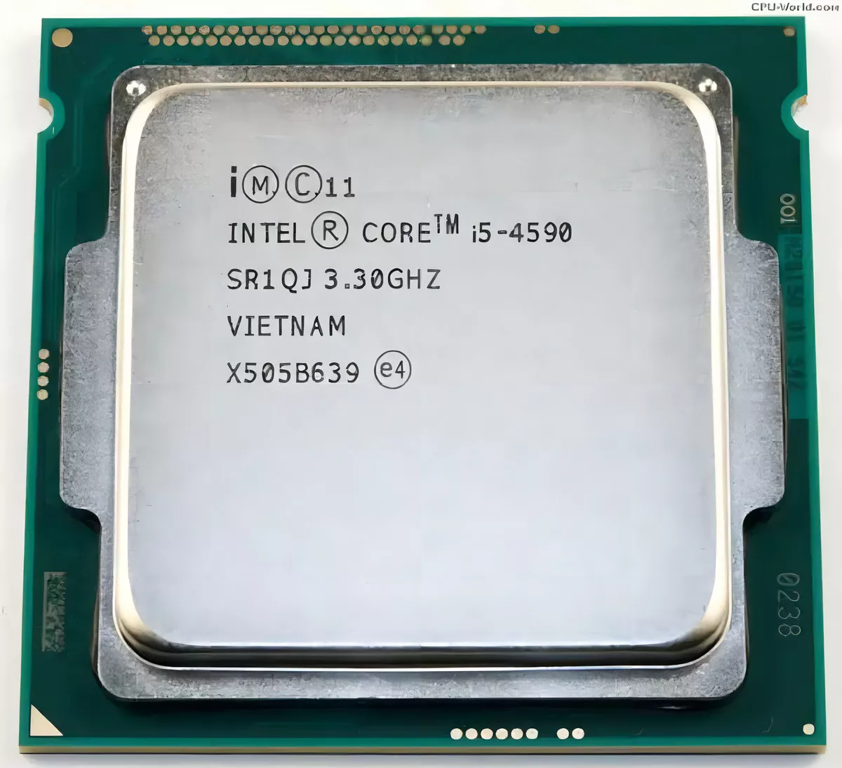 Processador 1150 Intel 4ª Geração Core I5-4590, 3.3Ghz, 6Mb, Oem, Sem Cooler, Gar: T9M - Imagem do Produto