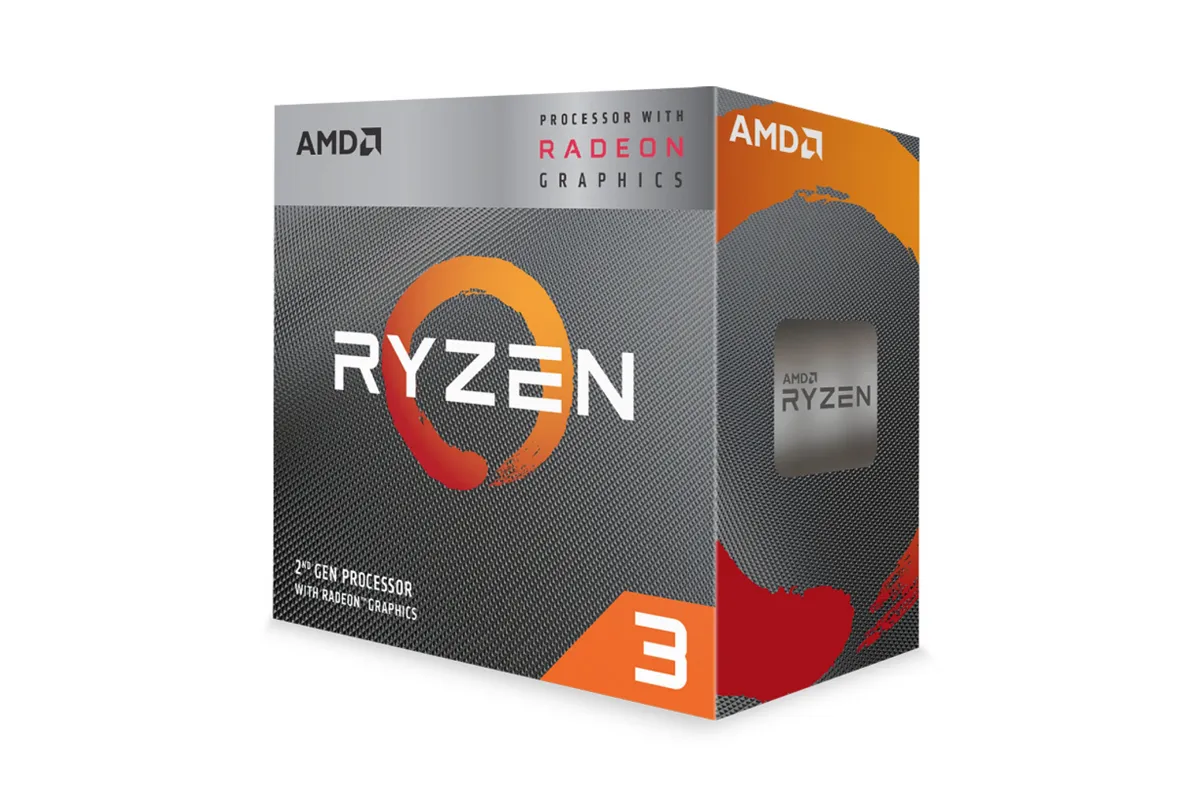 Processador Am4 Amd Ryzen 3 3200G, 3.6 GHz, Max Turbo 4 GHz, 004 Mb Cache, Com Vídeo Integrado, Com Cooler - Imagem do Produto