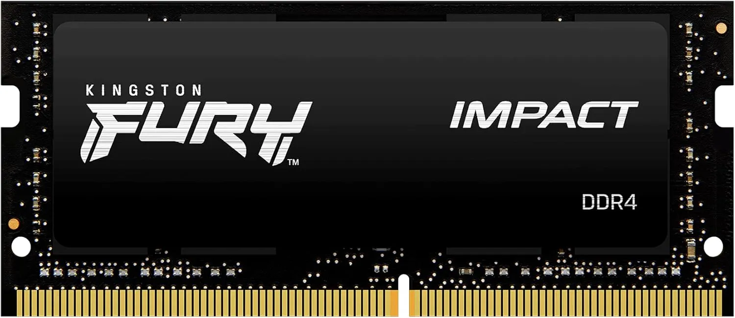 Memória Notebook Ddr4 08Gb/3200 Mhz Kingston Fury Impact, 1.2V, Kf432S20Ib/8, Gar: FAB - Imagem do Produto