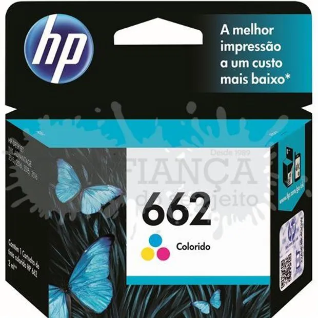 Cartucho De Tinta Hp 662 Colorido Cz104Ab 2ml - Imagem do Produto