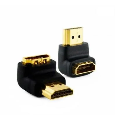 Adaptador Hdmi Macho X Hdmi Fêmea, 90 Graus Fixo, Md9 6277 - Imagem do Produto