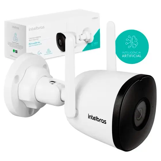 Câmera De Segurança Intelbras Mibo Im5 SC, Rj45/Wifi, Full Hd, Lente 2,8 mm, Externa, 4565511 - Imagem do Produto