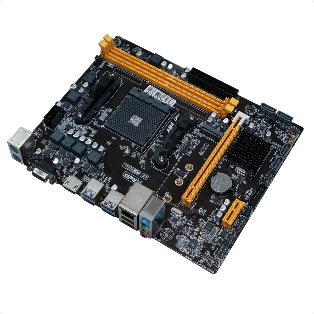 PLACA MAE DESK BPC AM4 BPC-A520M.2-TG V1.2 (2xDDR4/1xHDMI/4xUSB3.0/REDE 1000M/AUDIO) - Imagem do Produto