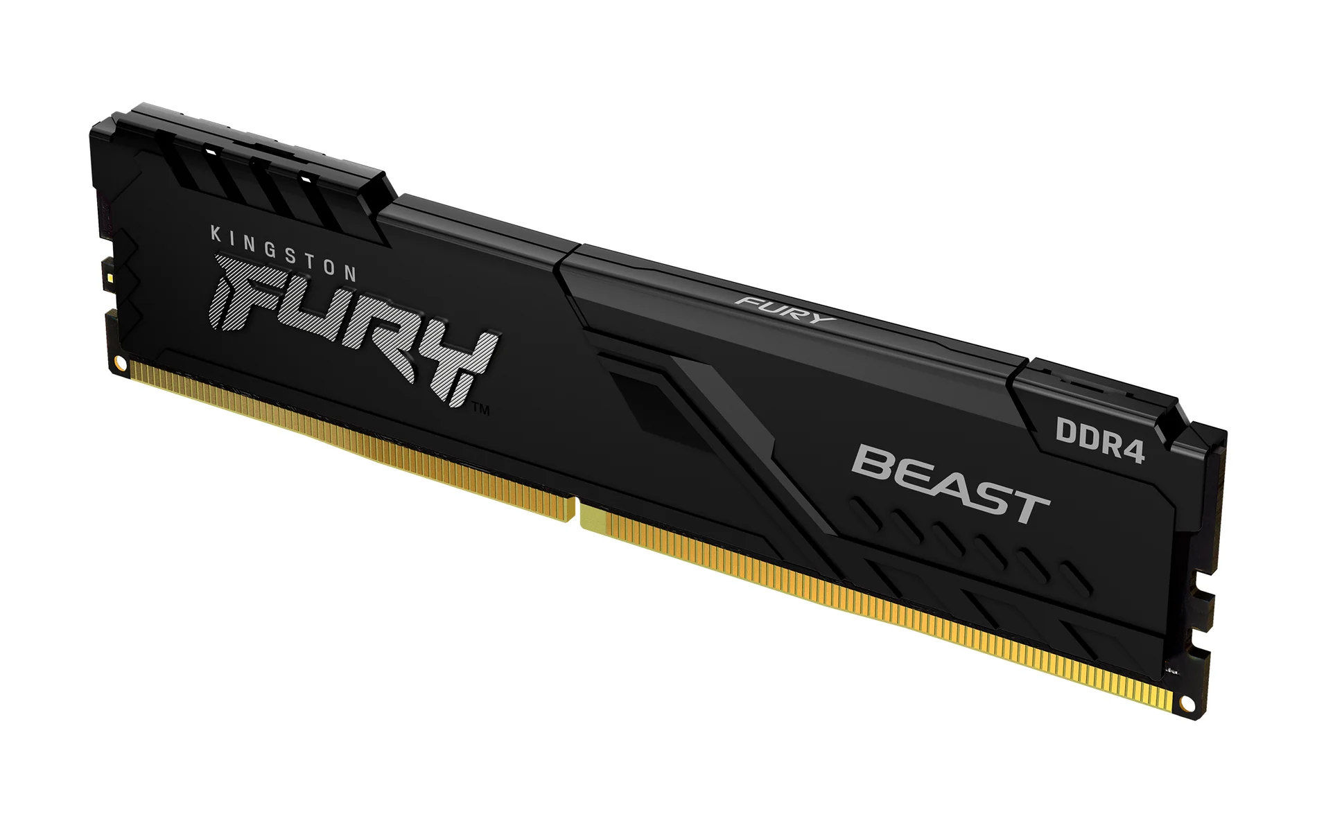 Memória Desktop Ddr4 16Gb/3200 Mhz Kingston Fury Beast Kf432C16Bb/16, Cl 16 - Imagem do Produto