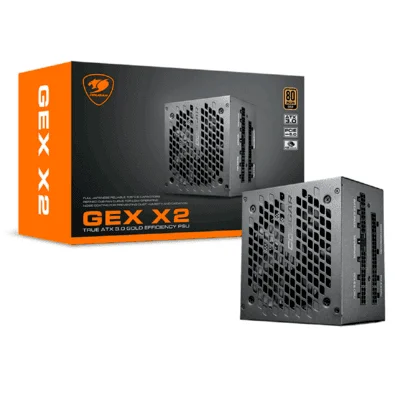 Fonte Atx 0850 W Cougar Gex X2, Gex X2 850, 80 Plus Gold, Modular, Pfc Ativo, Gar: FAB - Imagem do Produto