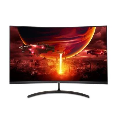 Monitor Gamer Led 32" Acer Curvo Nitro Edt320Q S3Biipx, Va, 1Ms, 180Hz, Fhd, Dp, Hdmi, Alto Falante, Preto - Imagem do Produto