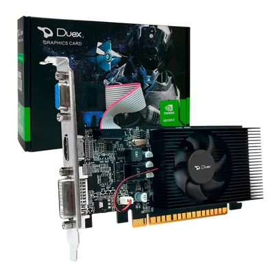 Placa De Vídeo Geforce Ddr3 1gb/064 Bits Gt210 Vx Pro, 1 Fan, Hdmi, Dvi, Vga, Low Profile, Vxg210Lp-1Gd3 - Imagem do Produto