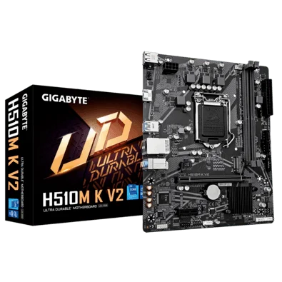 Placa Mãe 1200 10ª, 11ª Geração Gigabyte H510M K V2, Ddr4 64Gb, M2/Nvme, Hdmi - Imagem do Produto