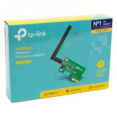 Placa De Rede Pci Express Tp-Link Tl-Wn781Nd, Wireless, Single Band 2.4 Ghz, 150 Mb/S, 1 Antena - Imagem do Produto